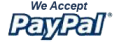 We accept PayPal